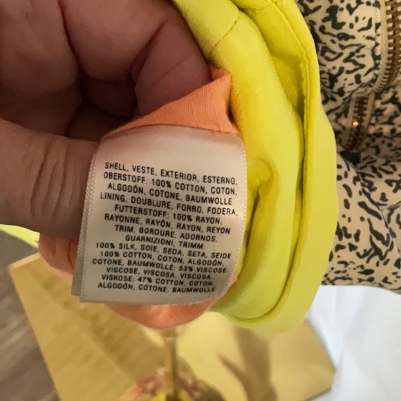 Anthro Leifnotes Brimming Borders Beaded Boho skirt size 8 - Picture 3 of 4